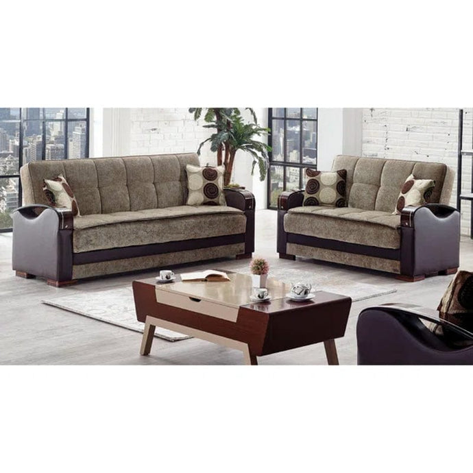 Blaris 87'' Upholstered Sleeper Sofa