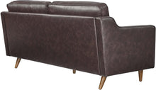 Load image into Gallery viewer, Impart Upholstered Leather Sofa, Brown