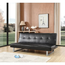 Load image into Gallery viewer, Chavez 70&#39;&#39; Vegan Leather Sleeper Sofa