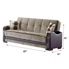 Load image into Gallery viewer, Blaris 87&#39;&#39; Upholstered Sleeper Sofa