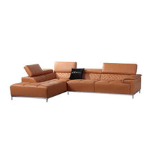 Load image into Gallery viewer, Coalpit Heath 118.5&quot; Wide Genuine Leather Left Hand Facing Sofa &amp; Chaise