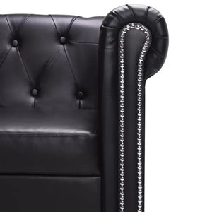 Macneil Vegan Leather Chaise Sectional