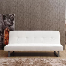 Load image into Gallery viewer, Chavez 70&#39;&#39; Vegan Leather Sleeper Sofa