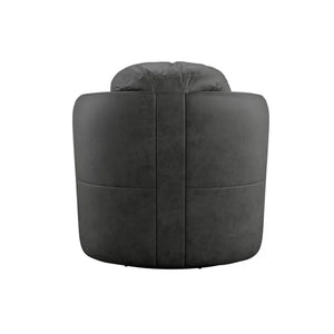 Cecil Upholstered Swivel Barrel Chair