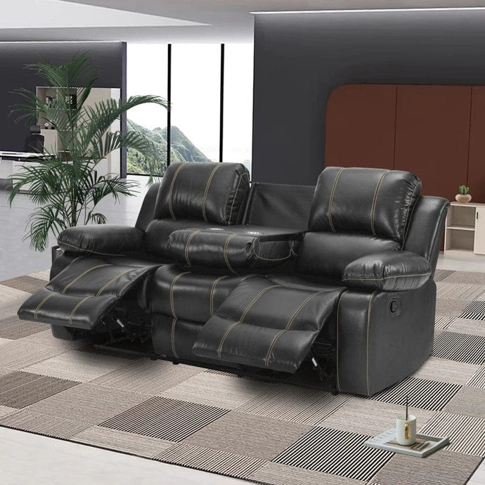 3 Piece Manual Recliner Living Room Set