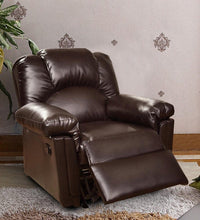 Load image into Gallery viewer, Bonded Leather Rocker/Recliner, Brown