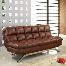 Load image into Gallery viewer, Pennock 71&#39;&#39; Vegan Leather Sleeper Sofa