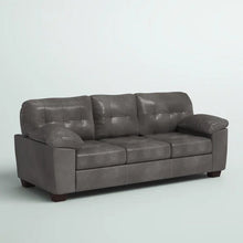 Load image into Gallery viewer, Darya 93&#39;&#39; Vegan Leather Sofa