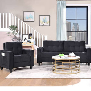 Modern Design Office Home Living Room Furniture Leather Sofa Office Wood Sectional Sofa Set Sofa