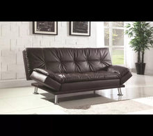 Load image into Gallery viewer, Renfro 73&#39;&#39; Vegan Leather Sleeper Sofa