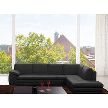 Load image into Gallery viewer, Sanara 123&quot; Wide Genuine Leather Sofa &amp; Chaise