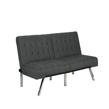 Load image into Gallery viewer, River Street Designs Emily Convertible Tufted Futon Sofa 