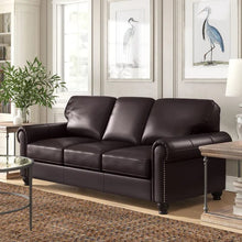 Load image into Gallery viewer, Floreat 84&#39;&#39; Genuine Leather Sofa