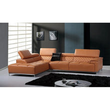 Load image into Gallery viewer, Coalpit Heath 118.5&quot; Wide Genuine Leather Left Hand Facing Sofa &amp; Chaise