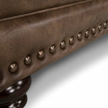 Load image into Gallery viewer, Claremore 71.5&#39;&#39; Vegan Leather Loveseat