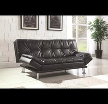 Load image into Gallery viewer, Renfro 73&#39;&#39; Vegan Leather Sleeper Sofa