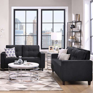 Modern Design Office Home Living Room Furniture Leather Sofa Office Wood Sectional Sofa Set Sofa