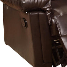 Load image into Gallery viewer, Bonded Leather Rocker/Recliner, Brown