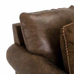 Claremore 71.5'' Vegan Leather Loveseat