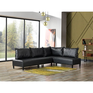 Nakayama 2 - Piece Vegan Leather Chaise Sectional