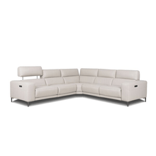 Load image into Gallery viewer, 110&quot; Wide Genuine Leather Symmetrical Seating Component