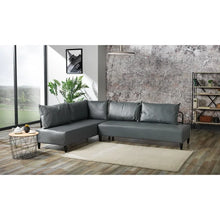 Load image into Gallery viewer, Nakayama 2 - Piece Vegan Leather Chaise Sectional