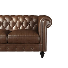 Load image into Gallery viewer, Amayas 88.2&#39;&#39; Vegan Leather Sofa