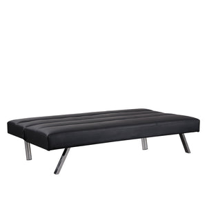 Futon Sofa by Naomi Home - Material: Faux Leather 