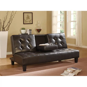 Mcgrail 70'' Vegan Leather Sleeper Sofa