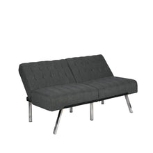 Load image into Gallery viewer, River Street Designs Emily Convertible Tufted Futon Sofa 