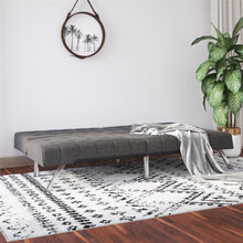 Load image into Gallery viewer, River Street Designs Emily Convertible Tufted Futon Sofa 