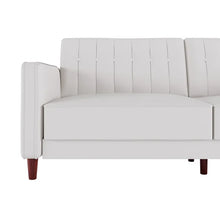 Load image into Gallery viewer, Seylow 81.5&#39;&#39; Vegan Leather Sleeper Sofa