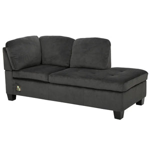 Hardin 3 - Piece Upholstered Chaise Sectional