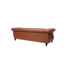 Load image into Gallery viewer, Chesterfield Sofa, Button Tufted , Sectional Sofa PU Upholstered 3 Seater Couch