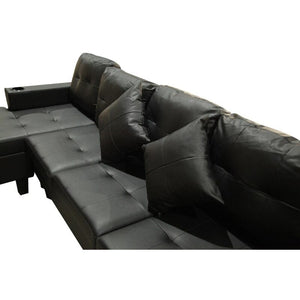 Sectional Sofa Set for Living Room with L Shape Chaise Lounge