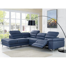 Load image into Gallery viewer, Abduljalil 109&quot; Wide Genuine Leather Left Hand Facing Reclining Sofa &amp; Chaise