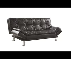 Renfro 73'' Vegan Leather Sleeper Sofa