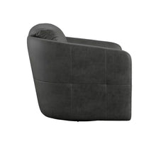 Load image into Gallery viewer, Cecil Upholstered Swivel Barrel Chair