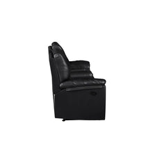 Load image into Gallery viewer, Relax-A-Lounger Clifton Reclining Sofa, Black Faux Leather