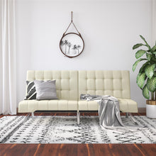 Load image into Gallery viewer, River Street Designs Emily Convertible Tufted Futon Sofa 