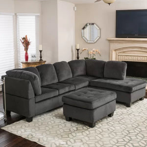 Hardin 3 - Piece Upholstered Chaise Sectional