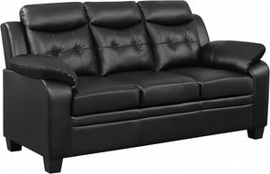 Finley Sofa with Extreme Padding Black