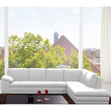 Load image into Gallery viewer, Sanara 123&quot; Wide Genuine Leather Sofa &amp; Chaise