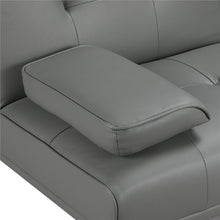 Load image into Gallery viewer, Modern Faux Leather Futon Sofa Bed Home Recliner Couch