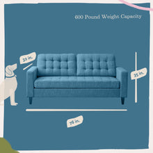 Load image into Gallery viewer, Carraway Upholstered Sofa with Tufting 