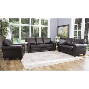 Floreat 84'' Genuine Leather Sofa