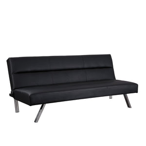 Futon Sofa by Naomi Home - Material: Faux Leather 