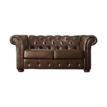 Load image into Gallery viewer, Lucious 68.4&#39;&#39; Vegan Leather Loveseat