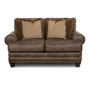 Claremore 71.5'' Vegan Leather Loveseat