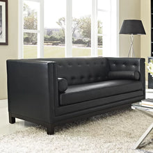 Load image into Gallery viewer, Stanley 82&#39;&#39; Vegan Leather Sofa